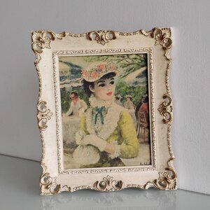 Vintage Lithograph "Tavern on the Green" by Huldah 13.5"x11.5"